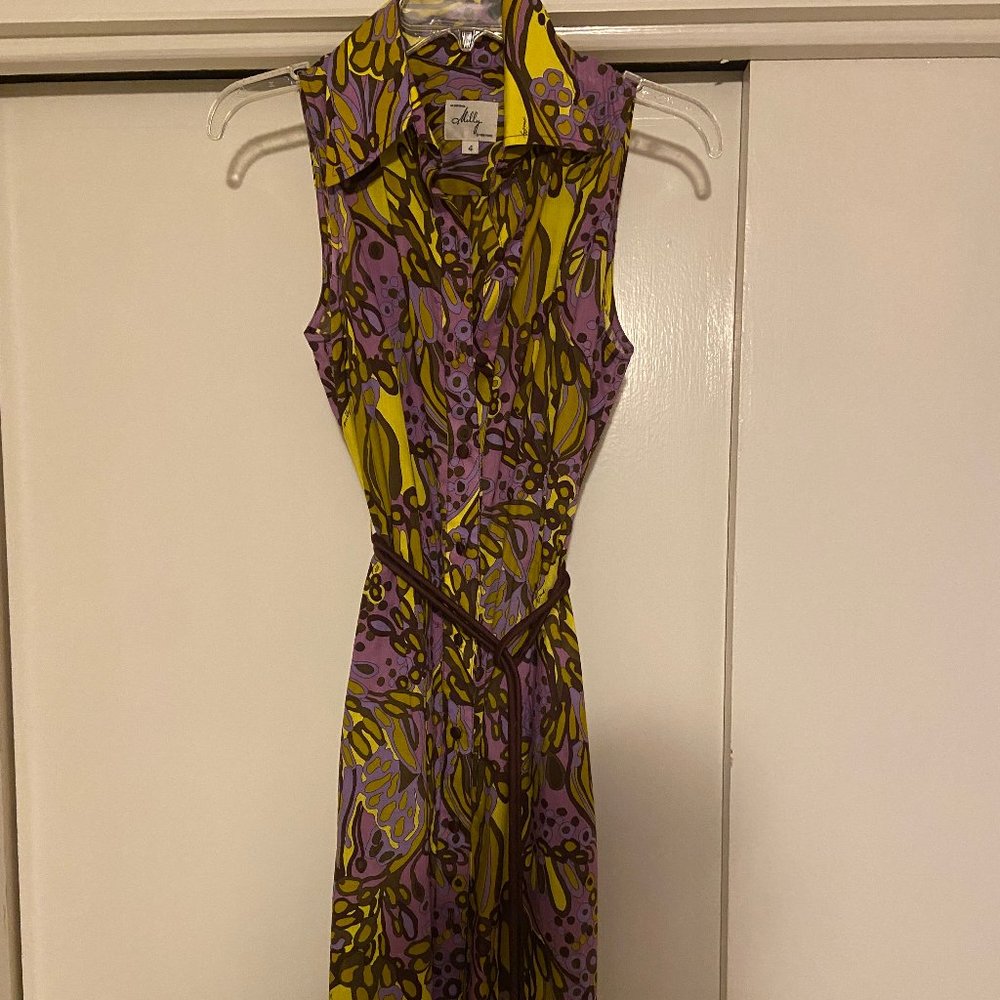 Milly of New York Retro Collared Dress - Picture 4 of 7